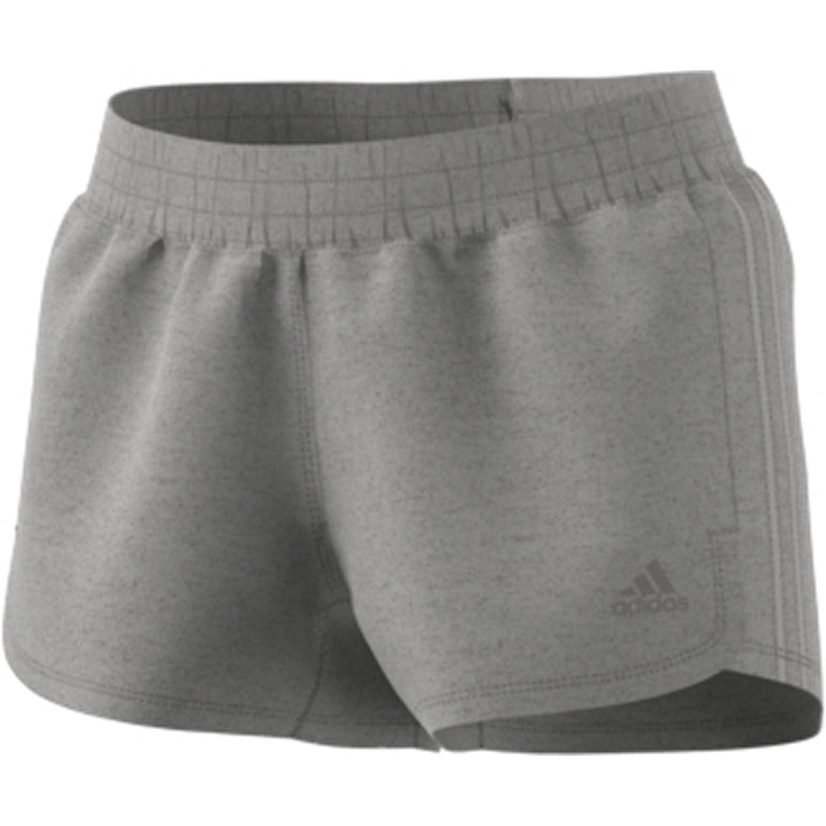 adidas Heather Woven Pacer 3-Stripe Womens Training Shorts