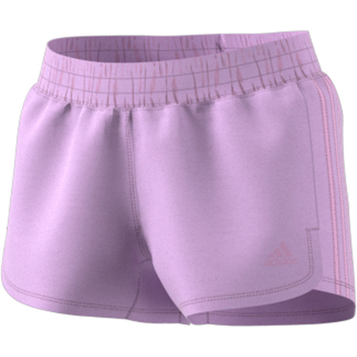 adidas Heather Woven Pacer 3-Stripe Womens Training Shorts