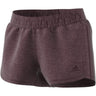 adidas Heather Woven Pacer 3-Stripe Womens Training Shorts