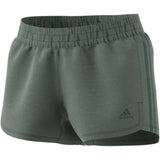adidas Heather Woven Pacer 3-Stripe Womens Training Shorts