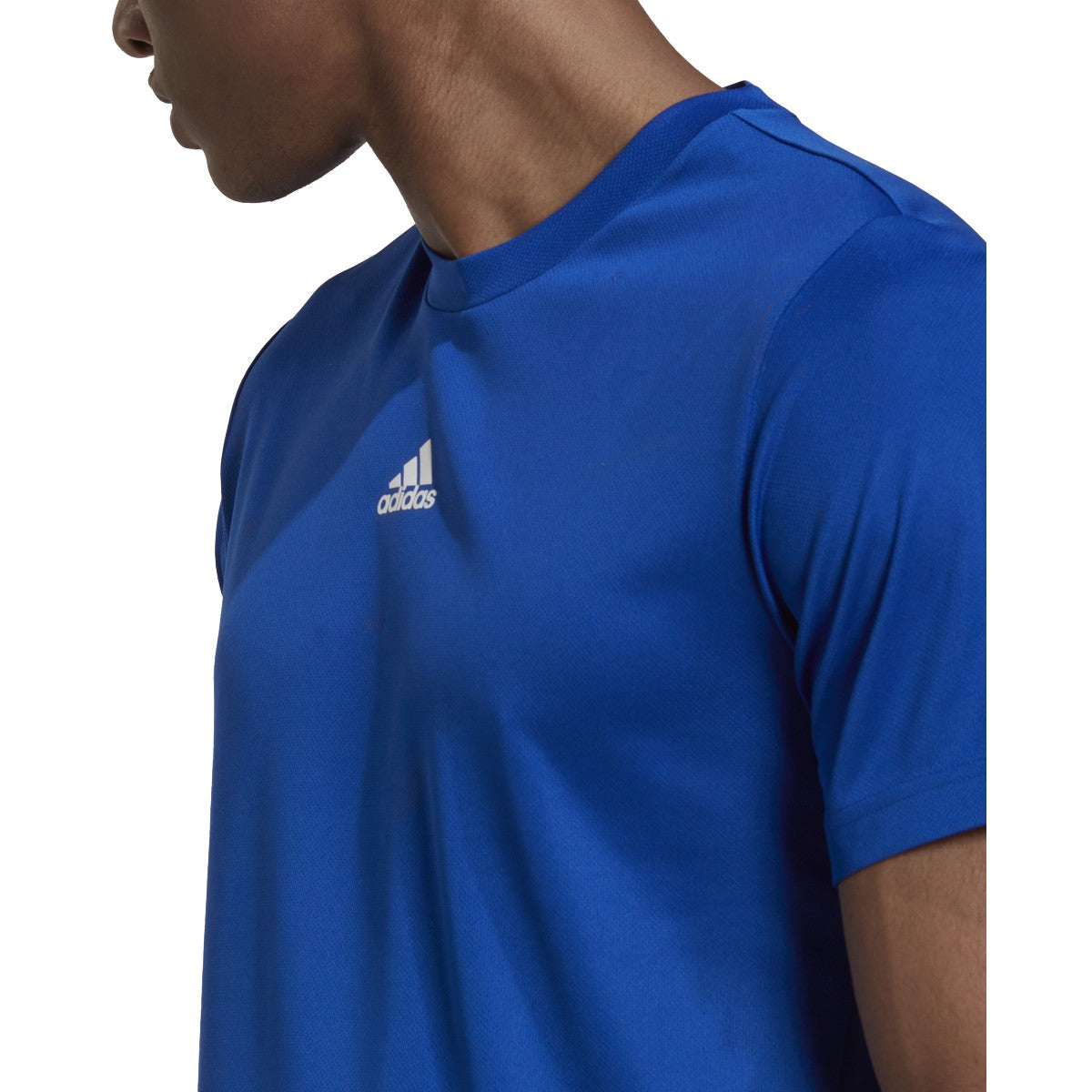 adidas HIIT Back 3 Stripes Mens Training Tee