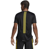 adidas HIIT Back 3 Stripes Mens Training Tee