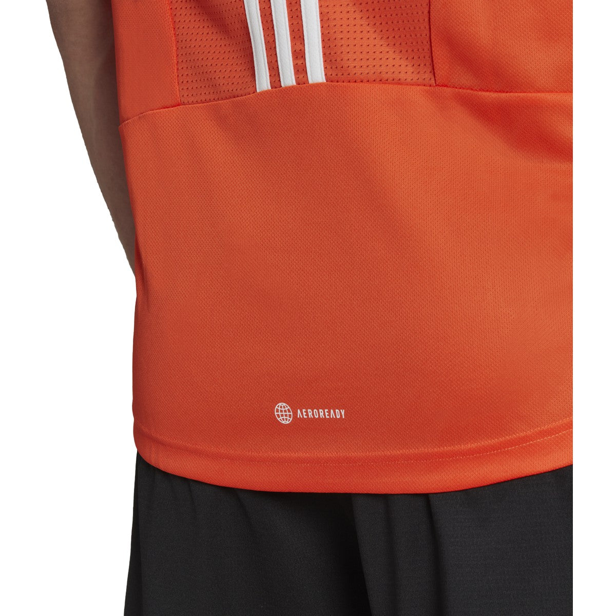 adidas HIIT Back 3 Stripes Mens Training Tee