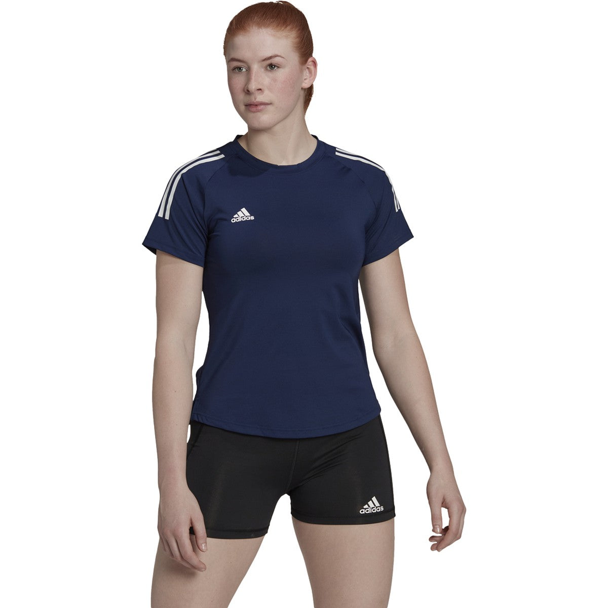 adidas Hilo Short Sleeve Womens Volleyball Cap Jersey
