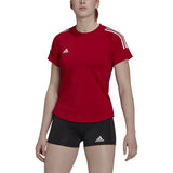 adidas Hilo Short Sleeve Womens Volleyball Cap Jersey