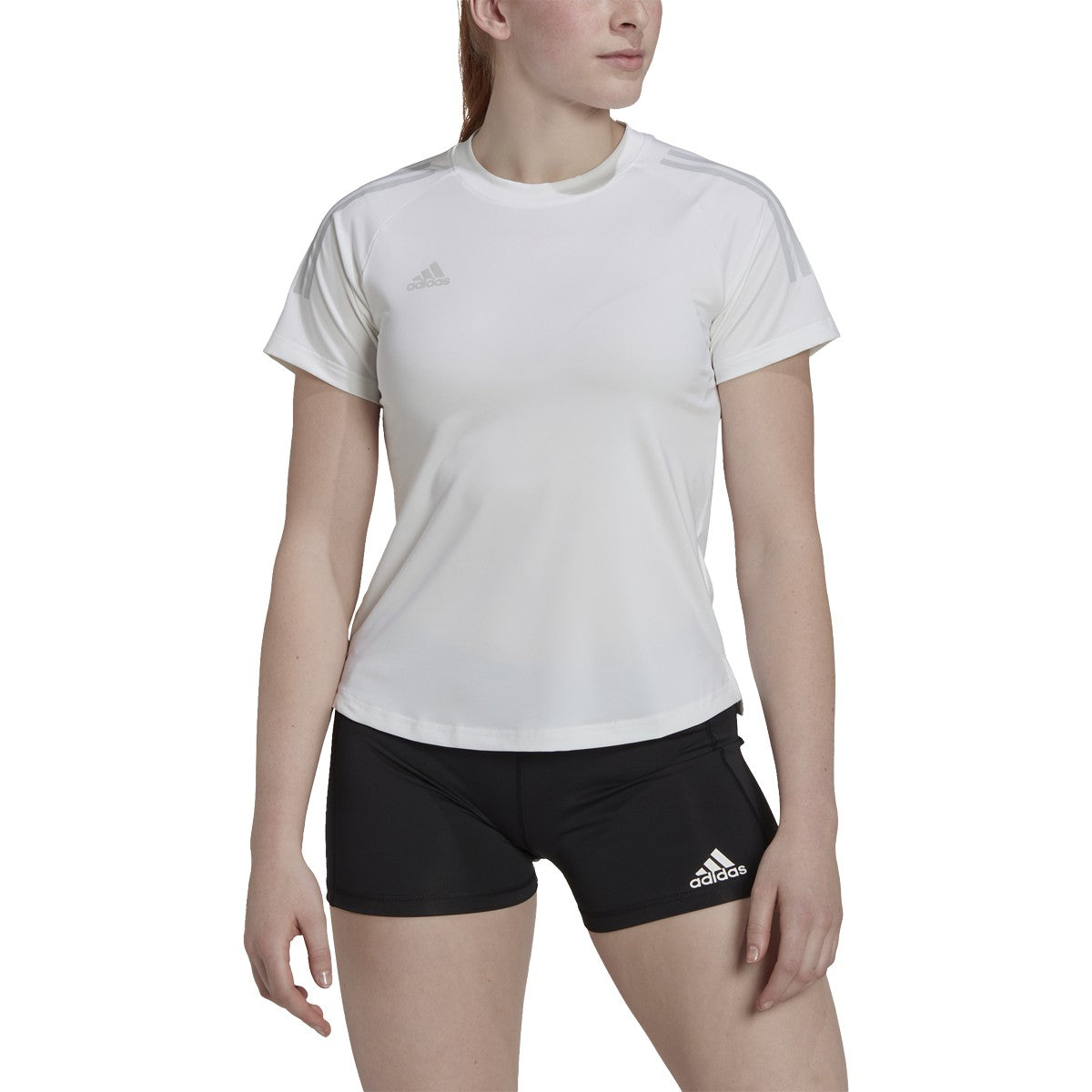 adidas Hilo Short Sleeve Womens Volleyball Cap Jersey