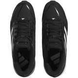 adidas Icon 8 Mid Mens Baseball Cleats in Black and White