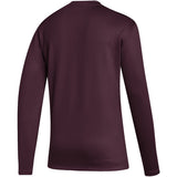 adidas Icon Fleece Mens Long Sleeve Baseball Jacket