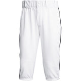 adidas Icon Pro Knee Length Boys Baseball Pants with Piping