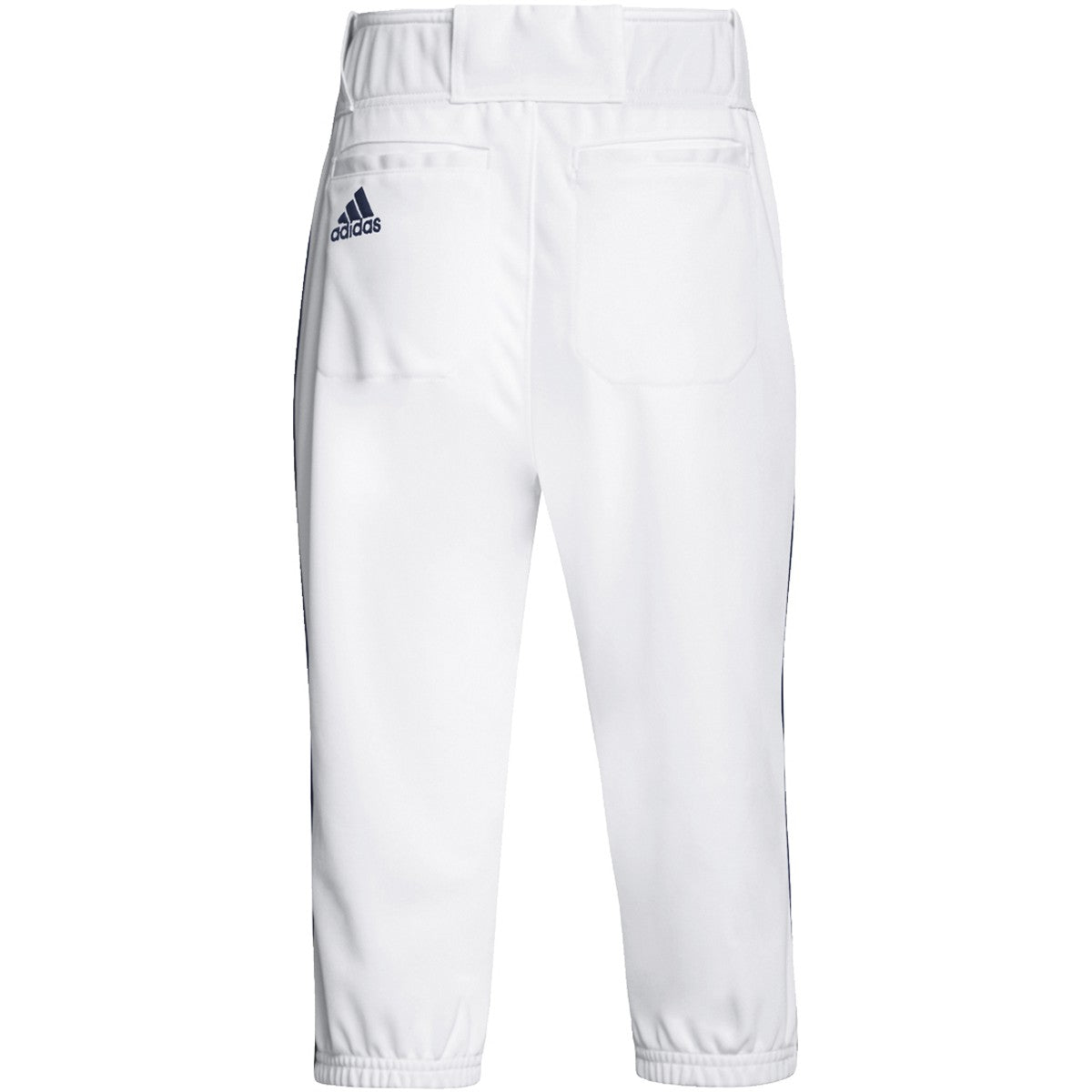 adidas Icon Pro Knee Length Boys Baseball Pants with Piping