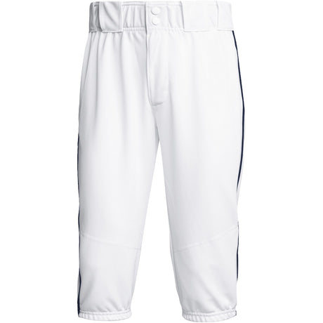 adidas Icon Pro Knee Length Boys Baseball Pants with Piping