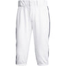 adidas Icon Pro Knee Length Boys Baseball Pants with Piping