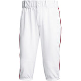 adidas Icon Pro Knee Length Boys Baseball Pants with Piping