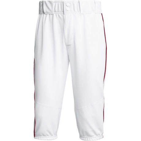 adidas Icon Pro Knee Length Boys Baseball Pants with Piping
