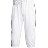 adidas Icon Pro Knee Length Boys Baseball Pants with Piping