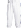 adidas Icon Pro Knee Length Boys Baseball Pants with Piping