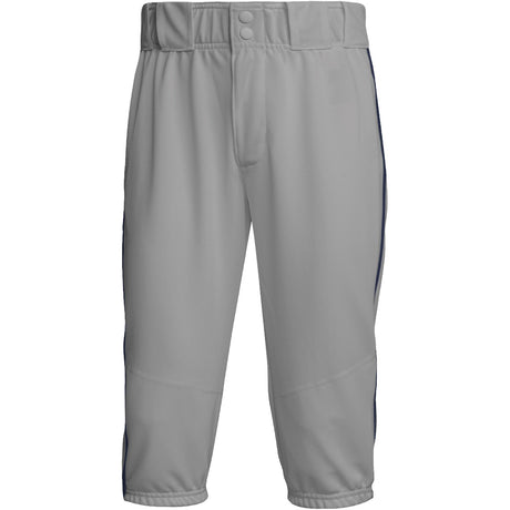 adidas Icon Pro Knee Length Boys Baseball Pants with Piping