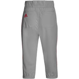 adidas Icon Pro Knee Length Boys Baseball Pants with Piping