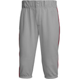 adidas Icon Pro Knee Length Boys Baseball Pants with Piping