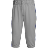 adidas Icon Pro Knee Length Boys Baseball Pants with Piping