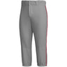 adidas Icon Pro Mens Knee Length Baseball Pants with Piping