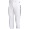 adidas Icon Pro Mens Knee Length Baseball Pants with Piping
