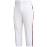 adidas Icon Pro Mens Knee Length Baseball Pants with Piping