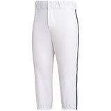 adidas Icon Pro Mens Knee Length Baseball Pants with Piping