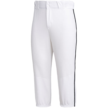adidas Icon Pro Mens Knee Length Baseball Pants with Piping