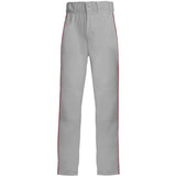 adidas Icon Pro Open Hem Boys Baseball Pants with Piping