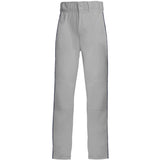adidas Icon Pro Open Hem Boys Baseball Pants with Piping