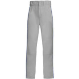 adidas Icon Pro Open Hem Boys Baseball Pants with Piping