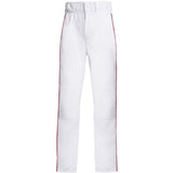 adidas Icon Pro Open Hem Boys Baseball Pants with Piping
