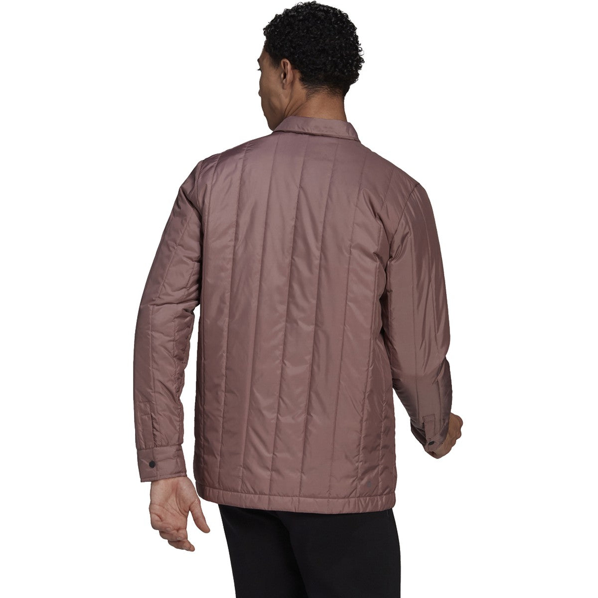 adidas Itavic 3-Stripe Lite Shirt Jacket - Mens Outdoor