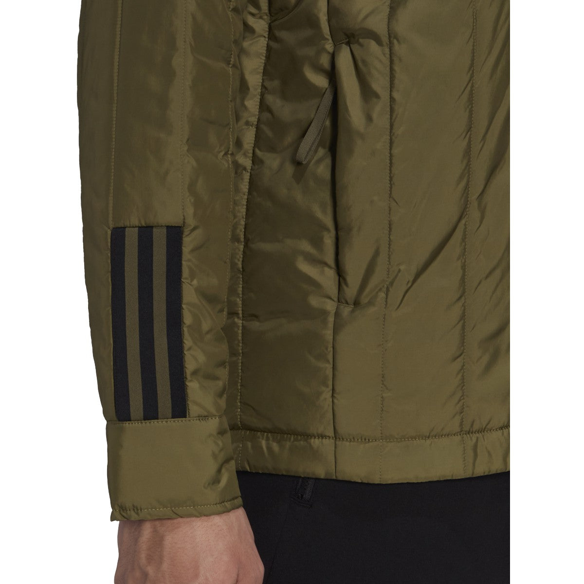 adidas Itavic 3-Stripe Lite Shirt Jacket - Mens Outdoor