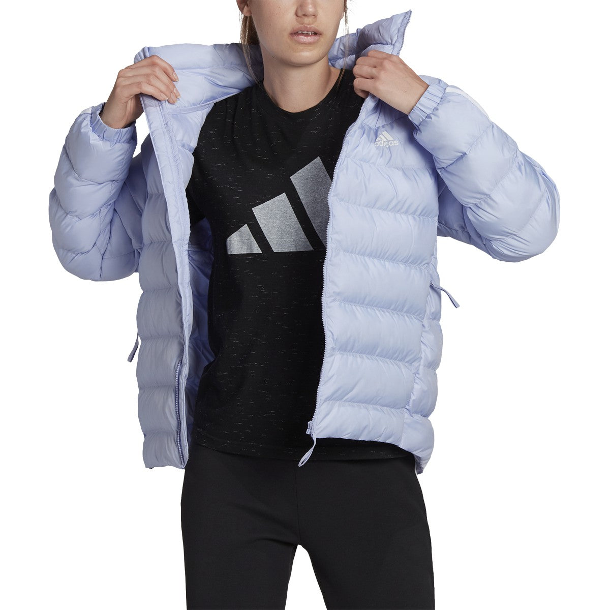 adidas Itavic 3-Stripes Midweight Womens Hiking Jacket