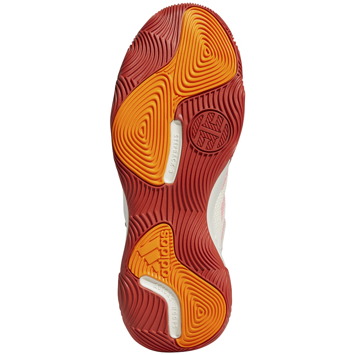 adidas Harden Stepback 3 Mens Basketball Shoes with Orange