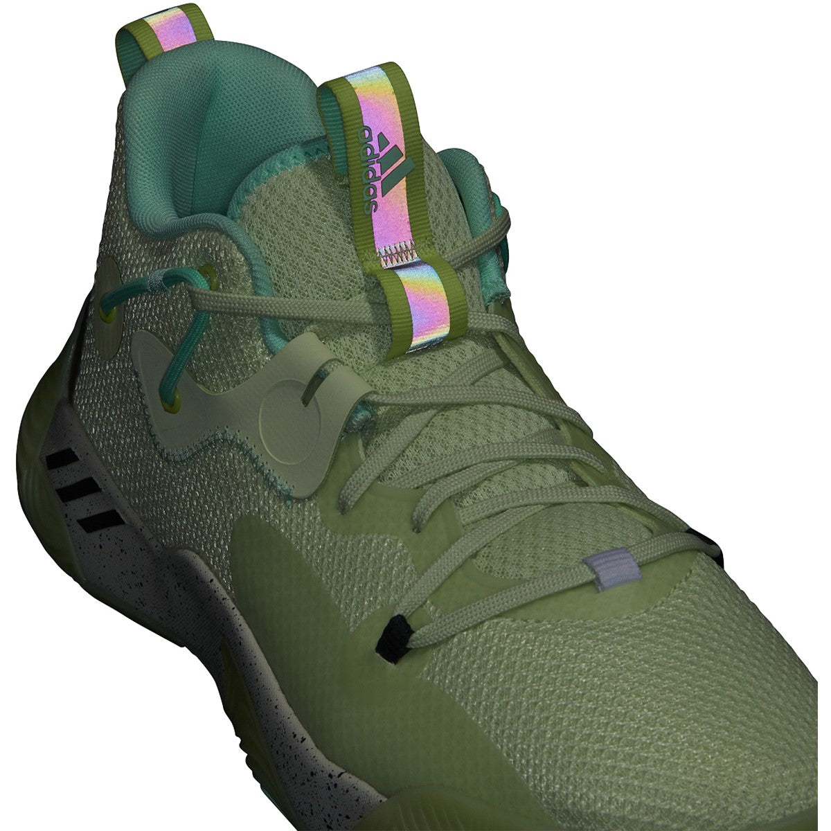 adidas James Harden Stepback 3 Mens Basketball Shoes in Lime