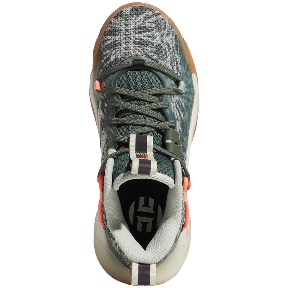 adidas Harden Stepback 3 Youth Basketball Shoes in Camo