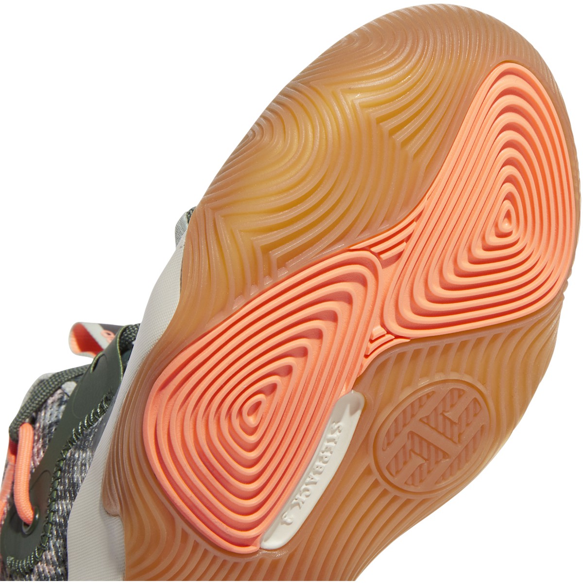 adidas Harden Stepback 3 Youth Basketball Shoes in Camo