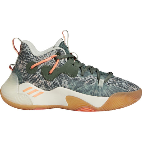 adidas Harden Stepback 3 Youth Basketball Shoes in Camo