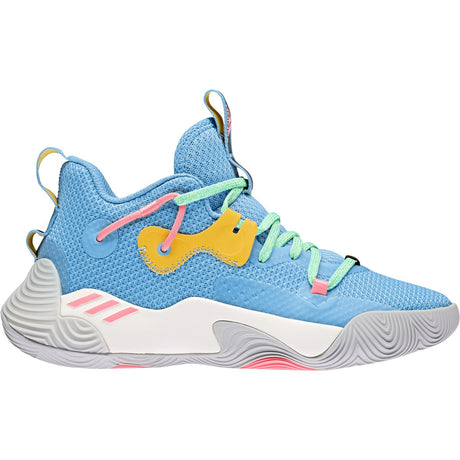 adidas James Harden Stepback 3 Youth Basketball Shoes in Blue