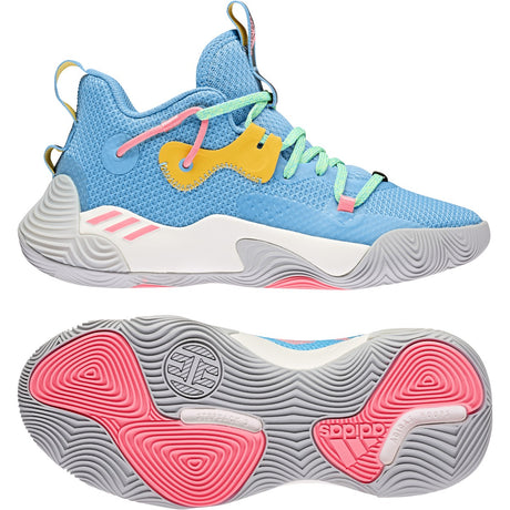 adidas James Harden Stepback 3 Youth Basketball Shoes in Blue