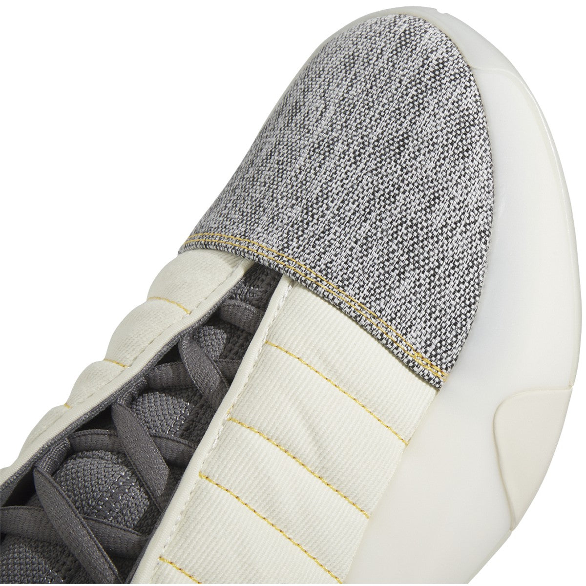 adidas James Harden Volume 7 Mens Basketball Shoes in Cream White