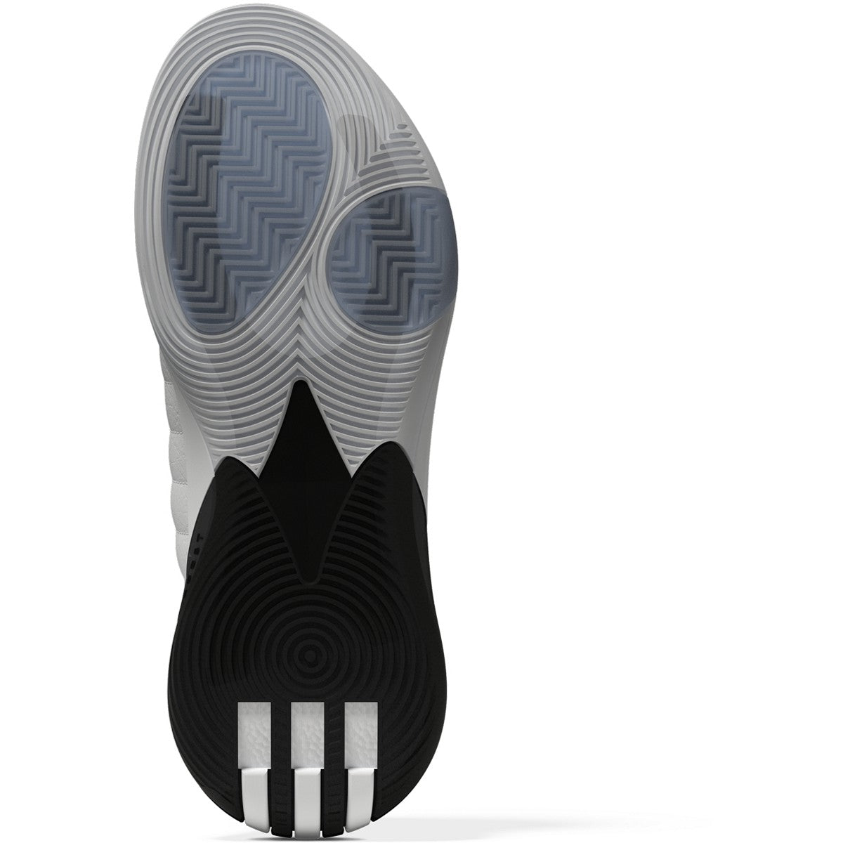 adidas James Harden Volume 7 Mens Basketball Shoes in Black and White