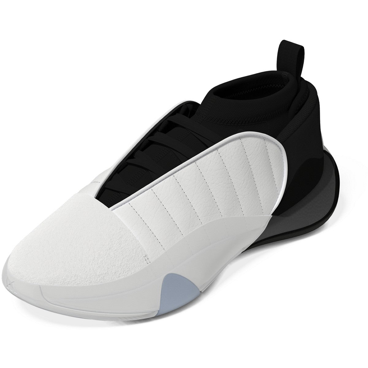 adidas James Harden Volume 7 Mens Basketball Shoes in Black and White