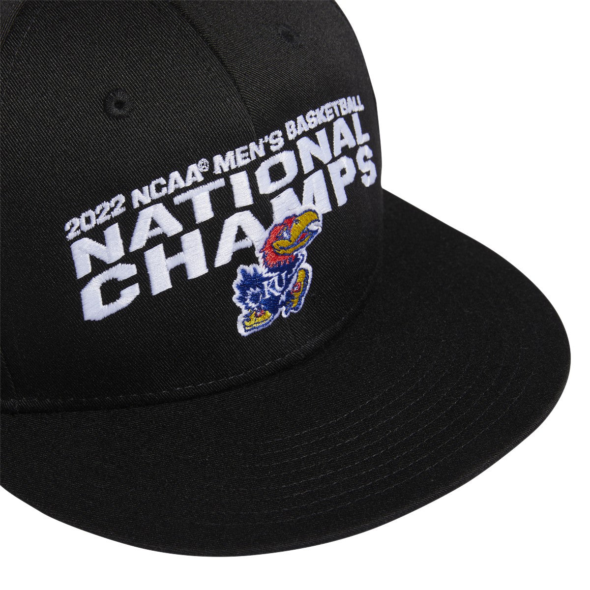 adidas Kansas 2022 National Championship Mens Basketball Snapback Cap