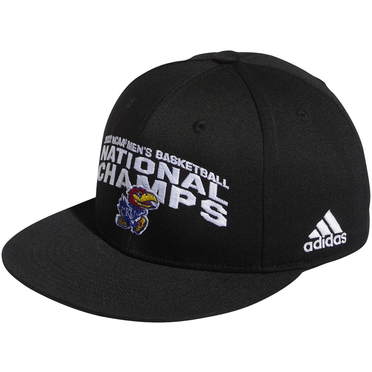 adidas Kansas 2022 National Championship Mens Basketball Snapback Cap