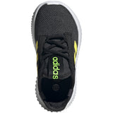 adidas Kaptir 2.0 Kids Running Sneakers with Yellow Stripes