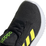 adidas Kaptir 2.0 Kids Running Sneakers with Yellow Stripes